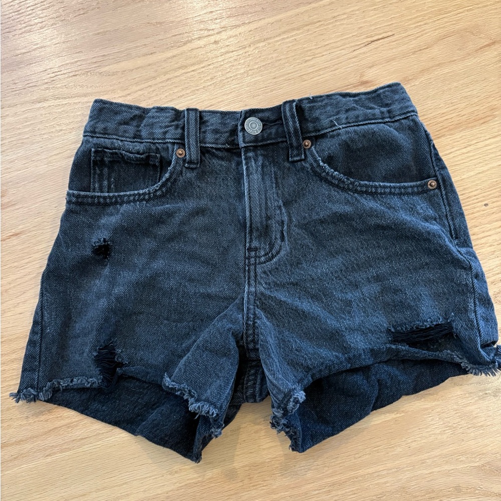Old Navy Black Denim Jean Shorts